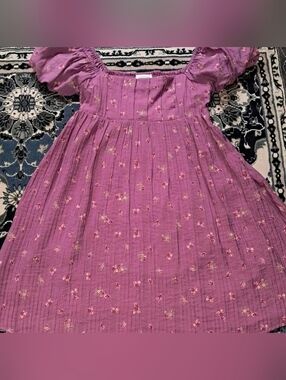 Aeropostale Dark Pink Floral Mini Dress XS